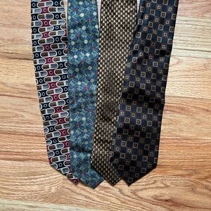 Men's Tie Bundle - Multicolor Geometric